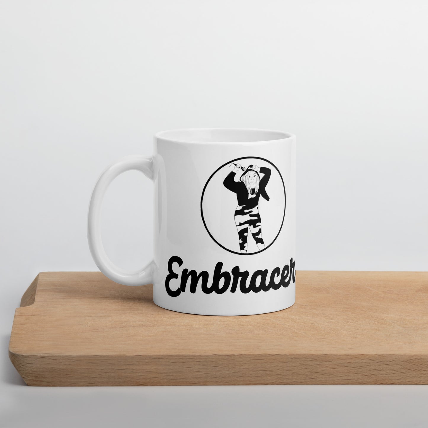 Embracer White mug